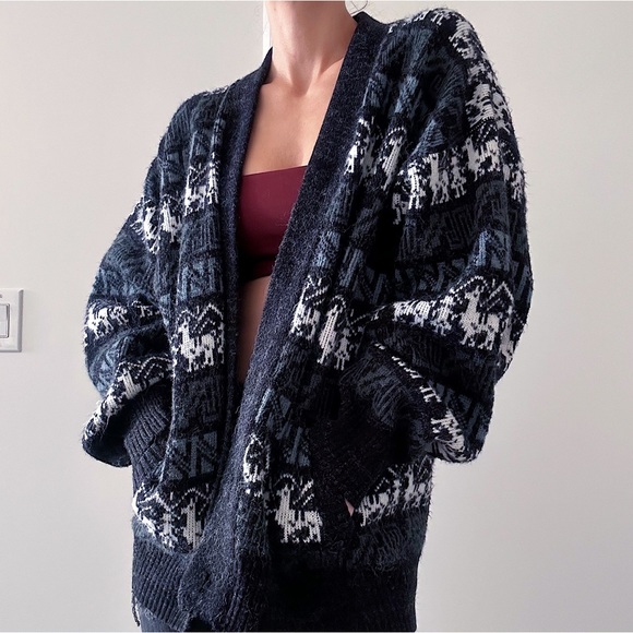 vintage alpaca cardigan 🦙 - Picture 9 of 14